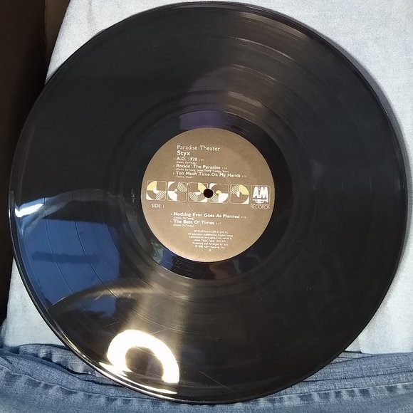 Styx  Paradise Theatre 1980 (misprint) Vinyl record - Picture 3 of 4